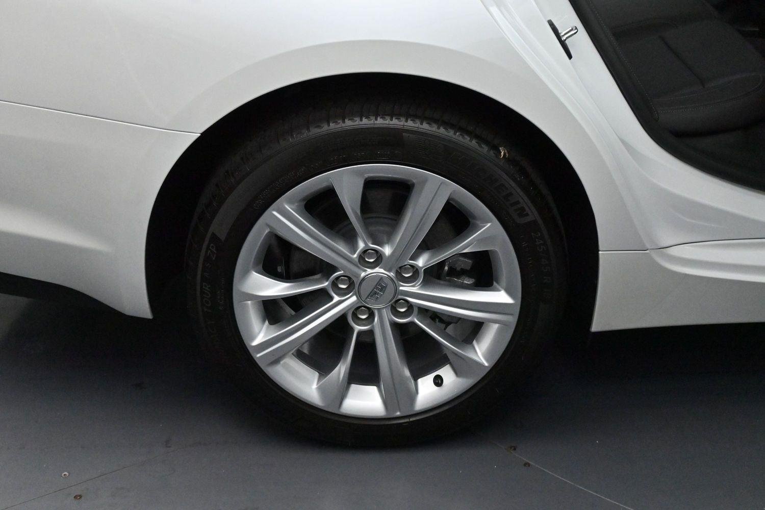 Used 2025 Crystal White Tricoat Cadillac Premium Luxury image 37