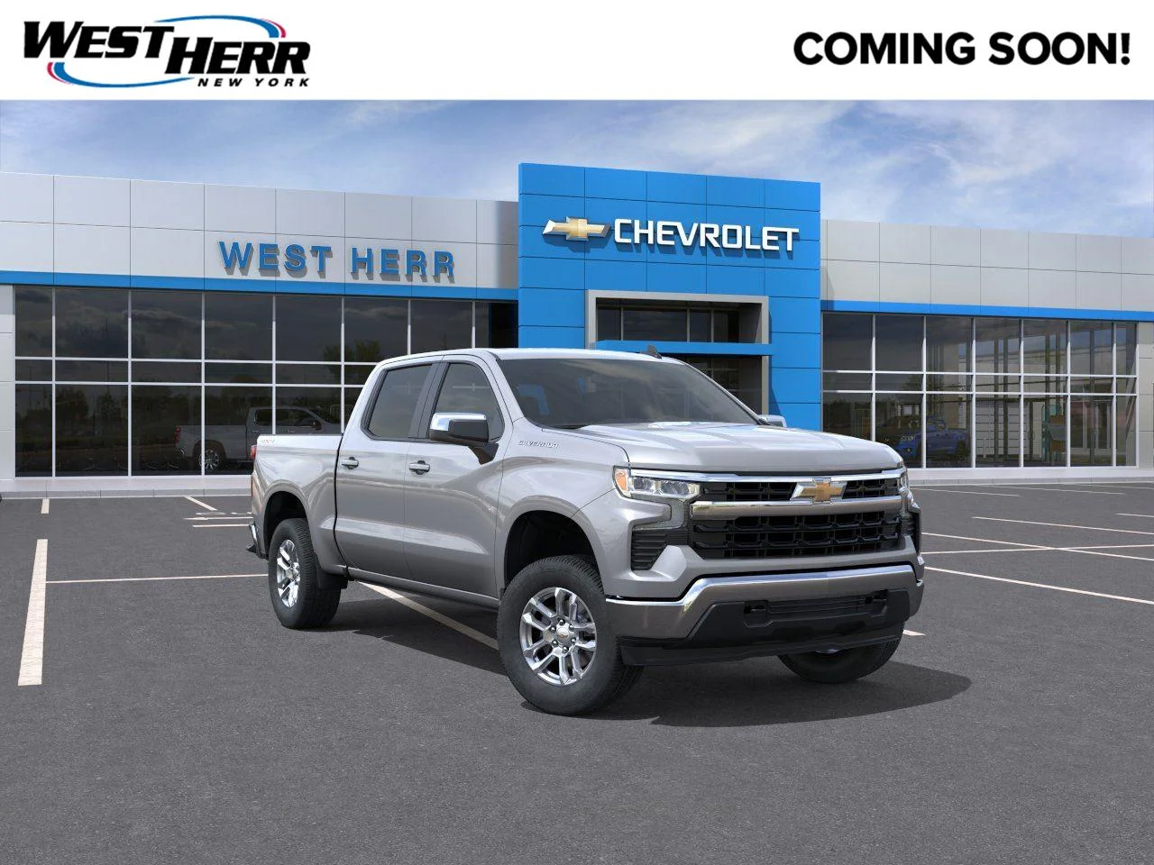 New 2026 Sterling Gray Metallic Chevrolet LT image 1