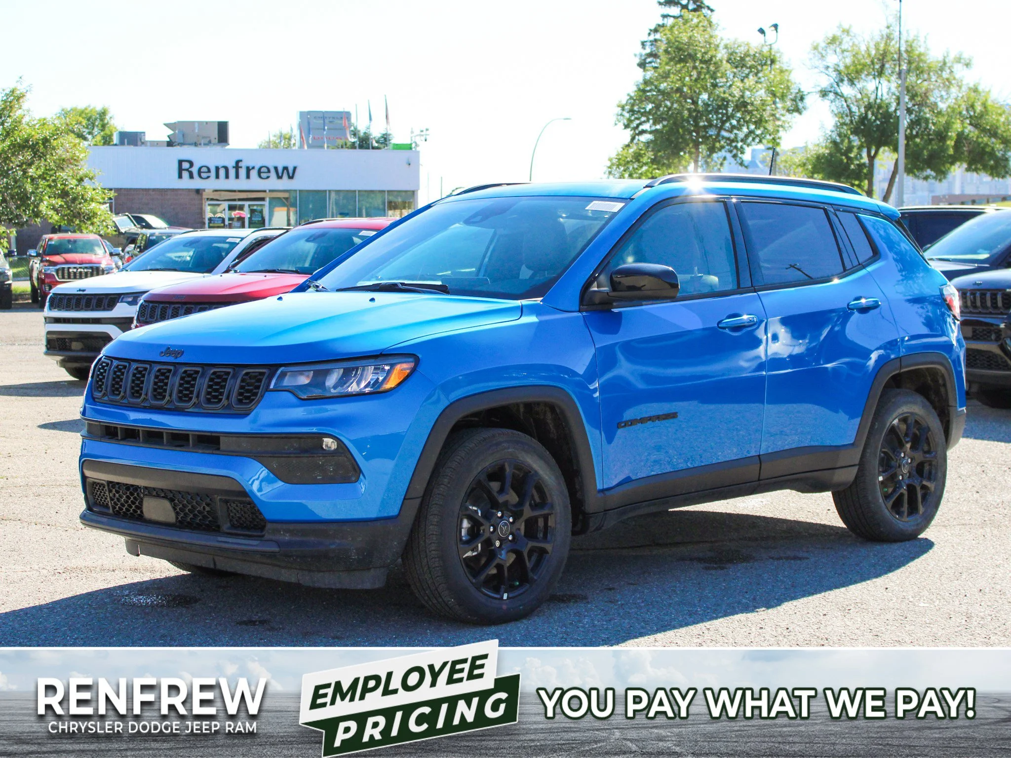 New 2026 Blue Jeep North* image 1