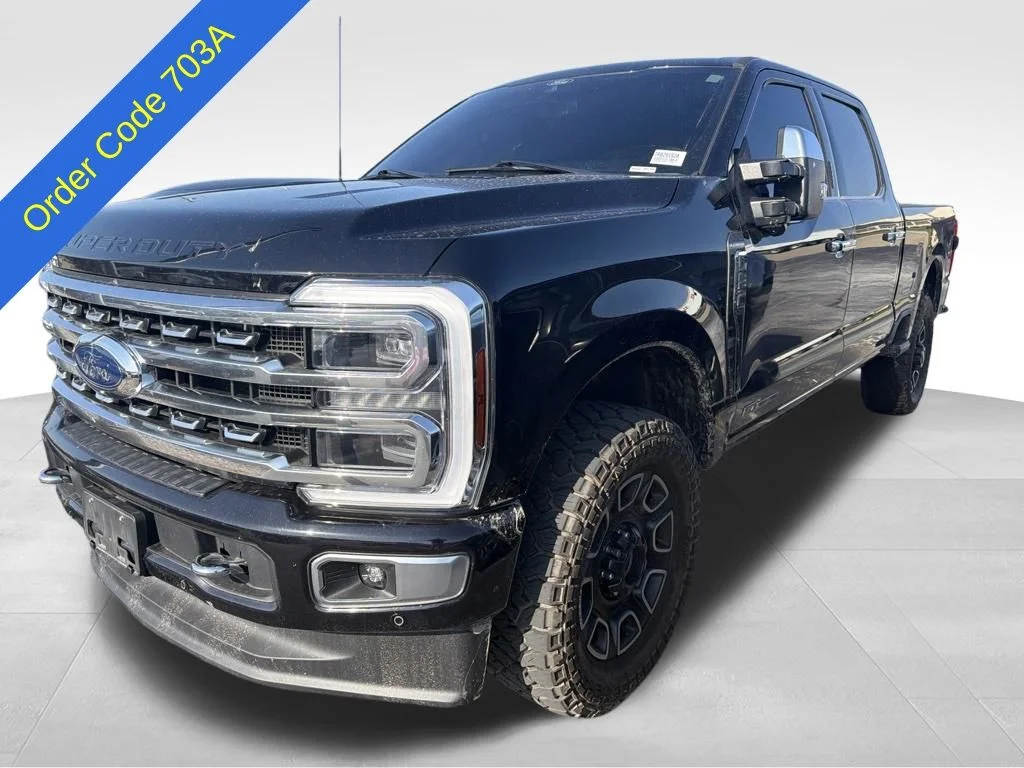 Certified Used 2024 Black Metallic Ford Platinum image 4