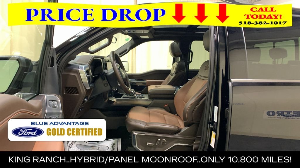 Certified Used 2025 Black Metallic Ford King Ranch image 35