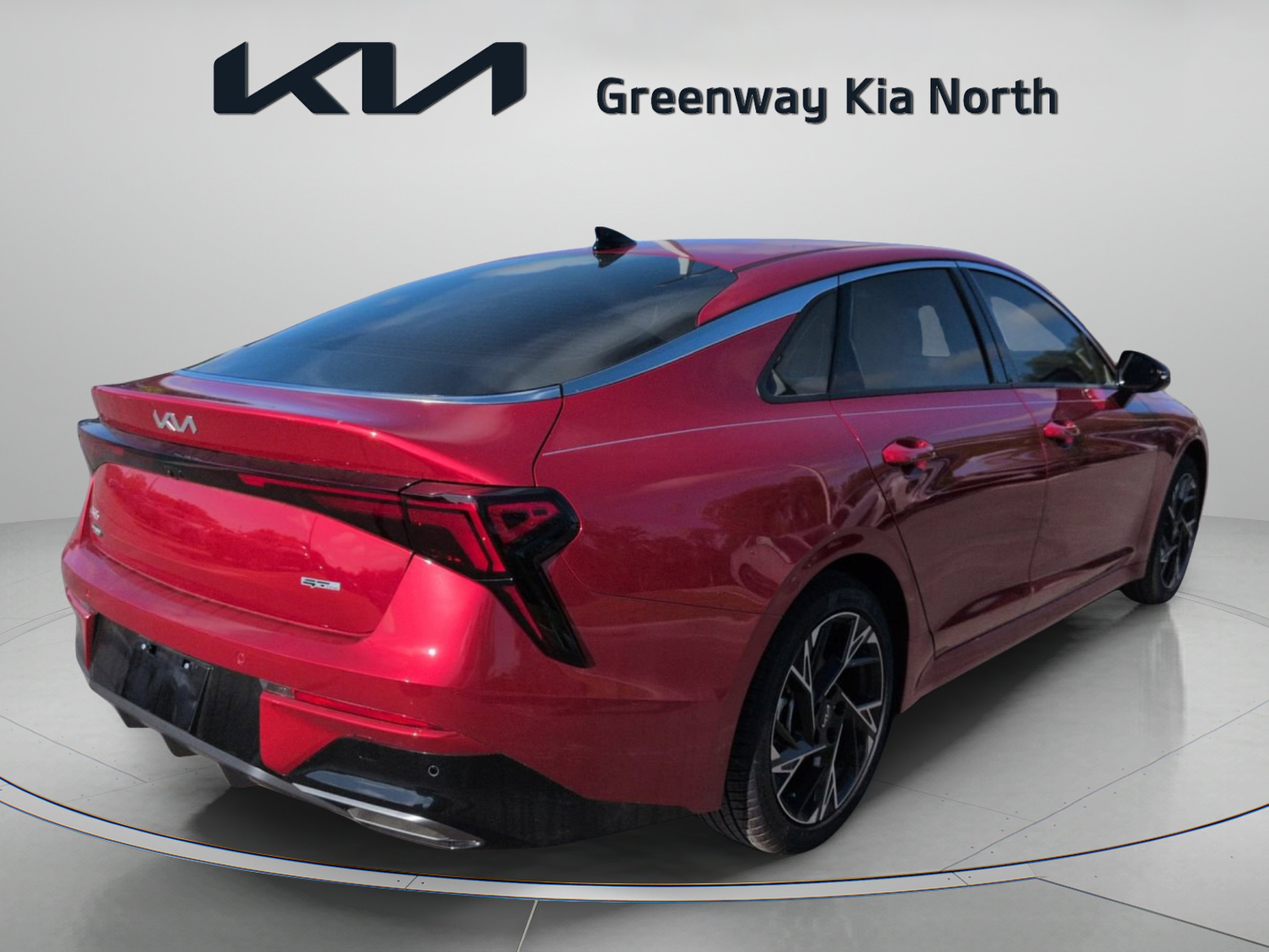 New 2026 Runway Red Kia GT-Line AWD image 7