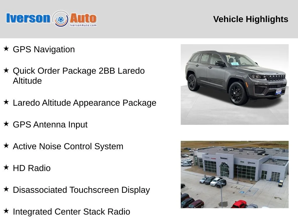 New 2026 Baltic Gray Metallic Clear-Coat Exterior Paint Jeep Altitude image 2