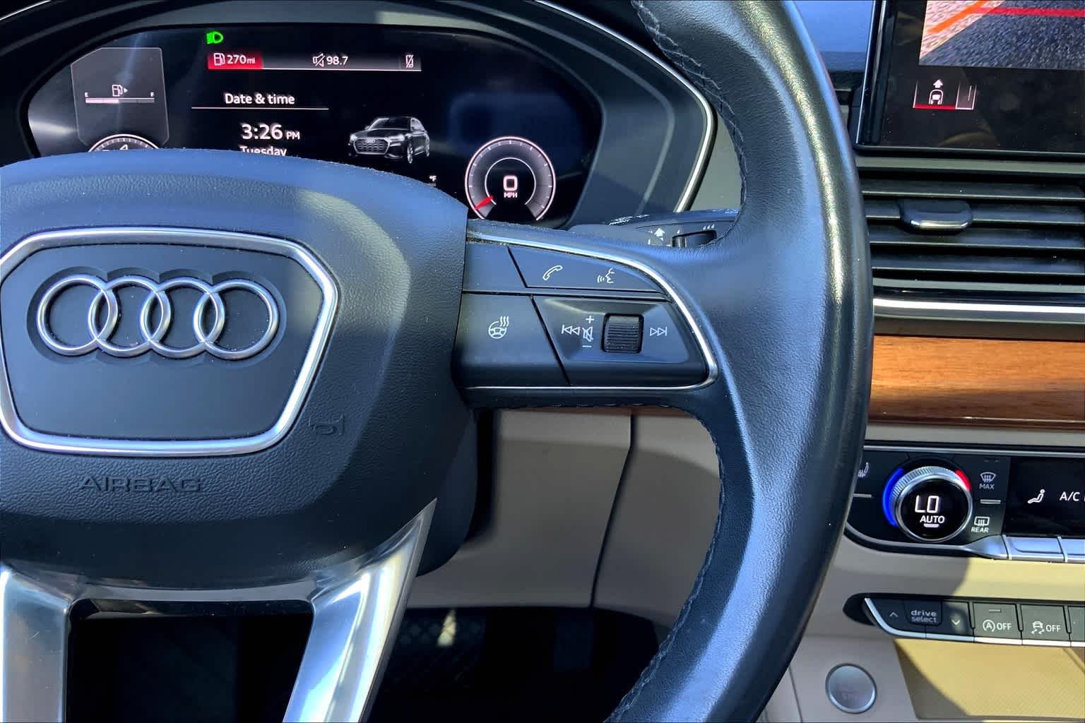Used 2021 Glacier White Metallic Audi Premium Plus image 25