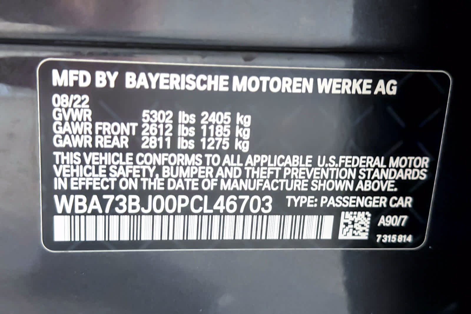 Used 2023 Dark Graphite Metallic BMW 540i xDrive image 28