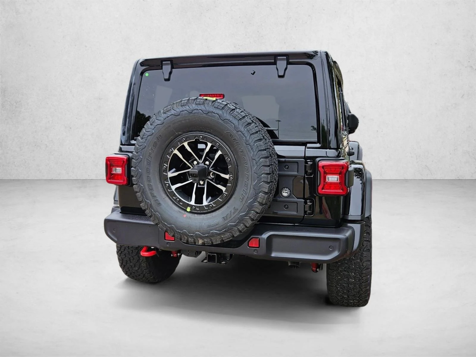 New 2026 Black Clearcoat Jeep Rubicon image 2
