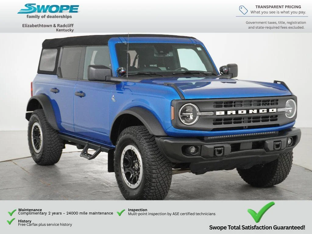 Certified Used 2023 Velocity Blue Ford BLACK DIAMOND image 1