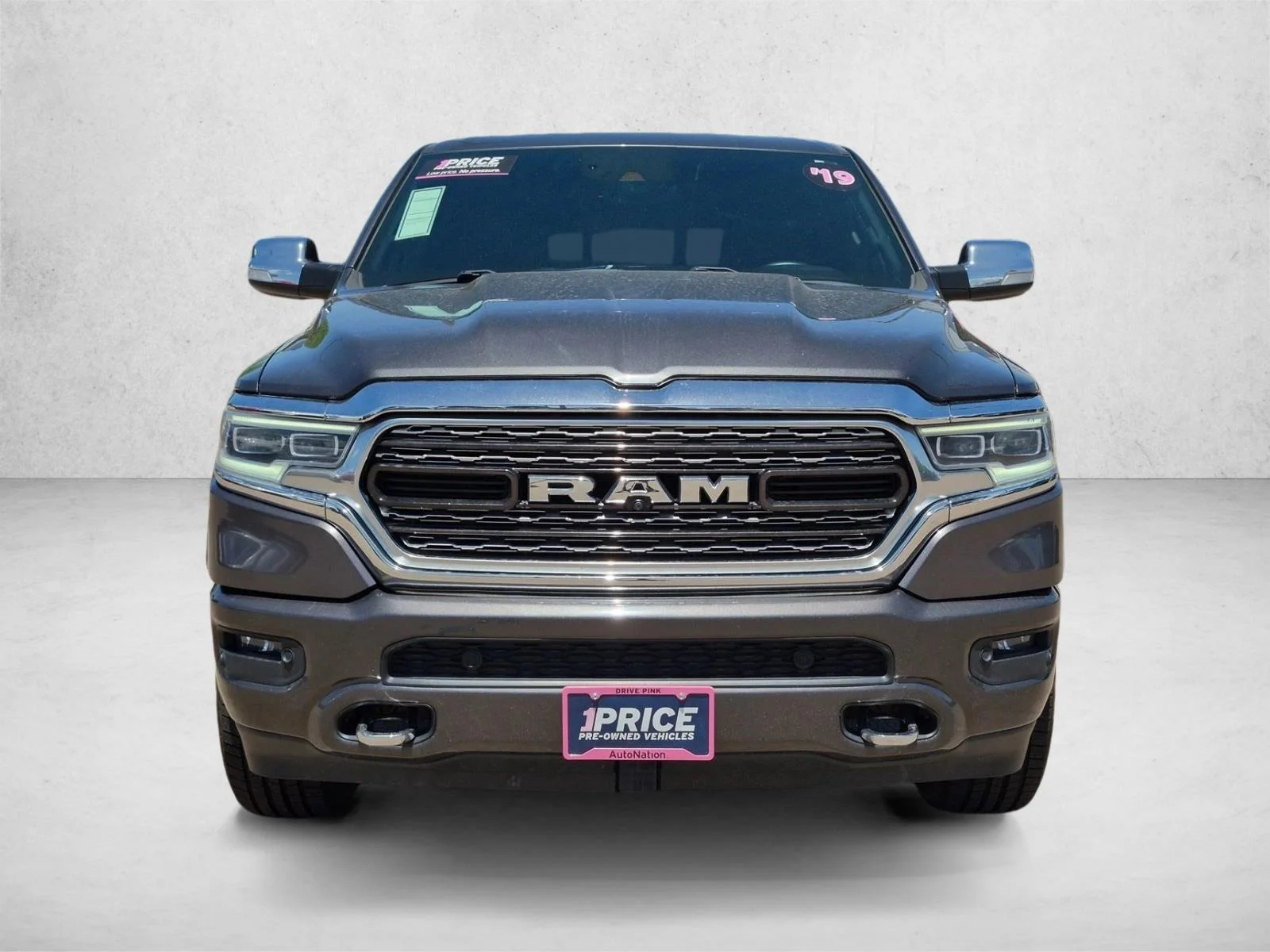 Used 2019 Granite Crystal Clearcoat Metallic Ram Limited image 2