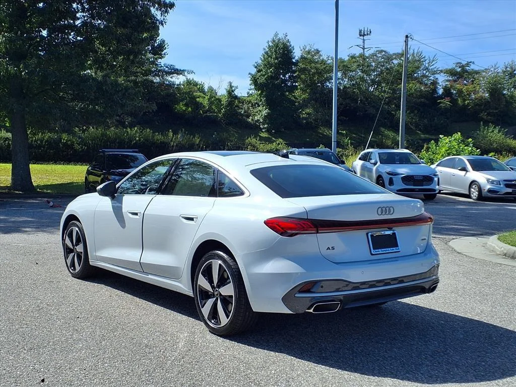 Used 2025 Glacier White Metallic Audi Premium Plus image 6