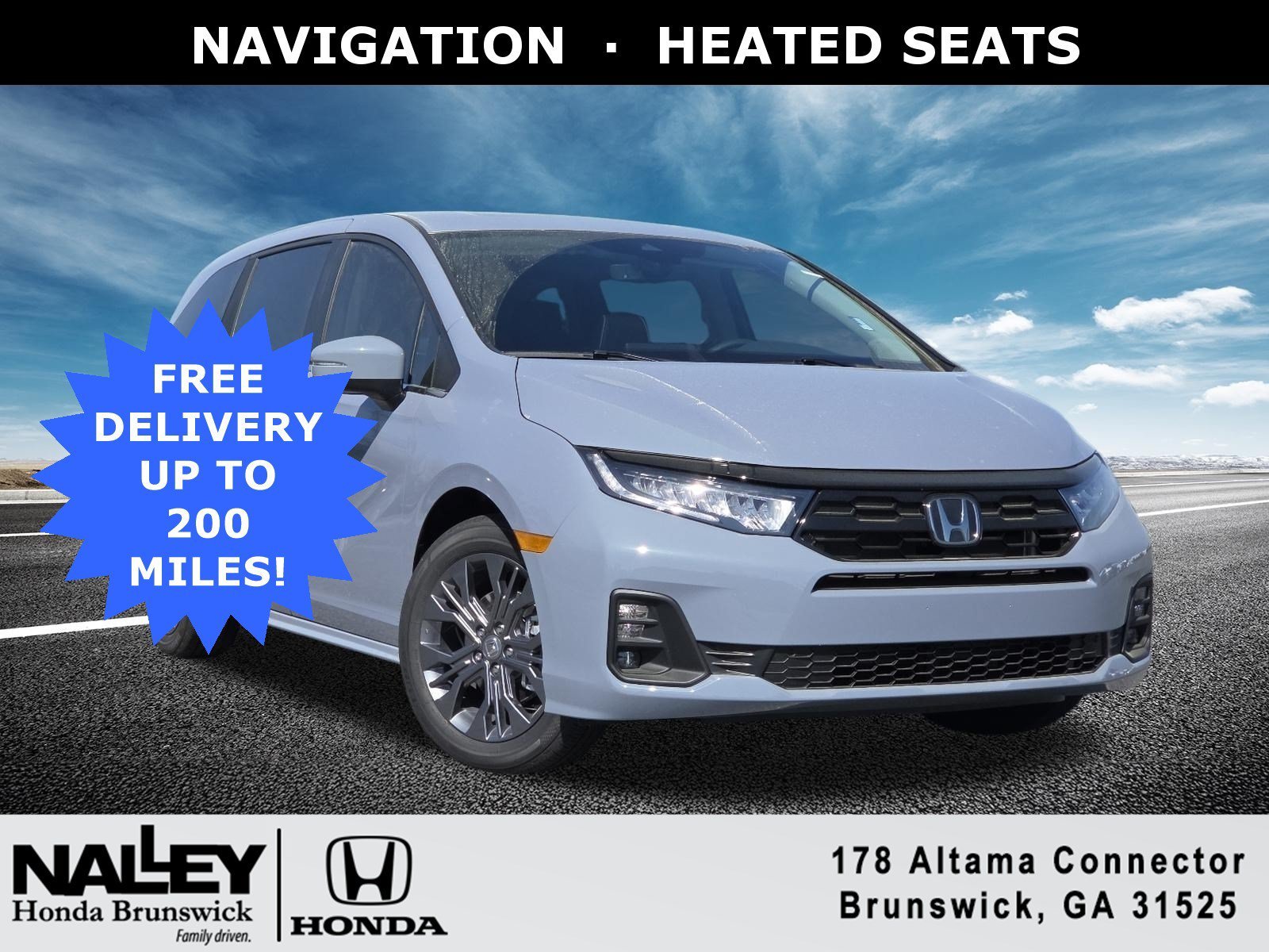 New 2026 Sonic Gray Pearl Honda Touring image 1