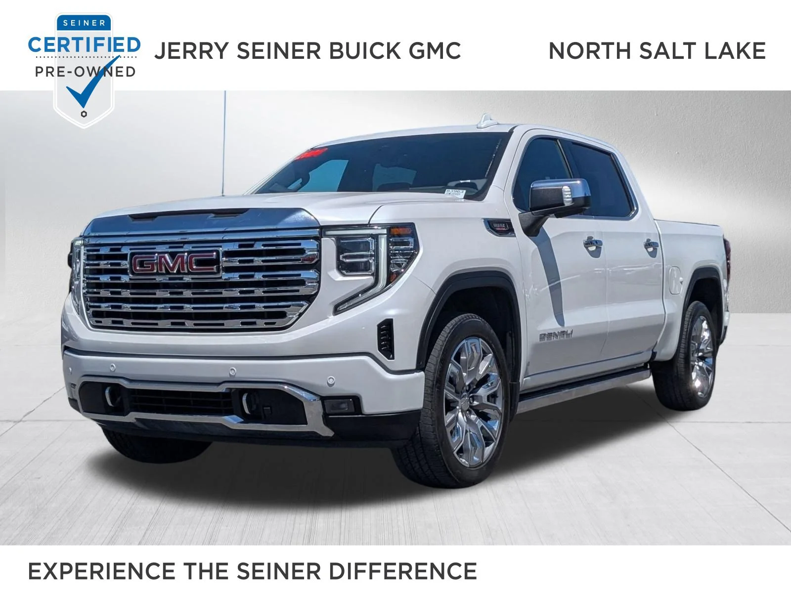 Used 2024 White Frost Tricoat GMC Denali image 1