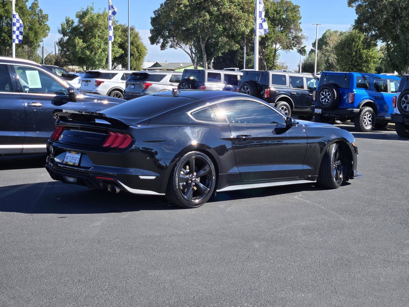Certified Used 2022 Black Ford  image 4
