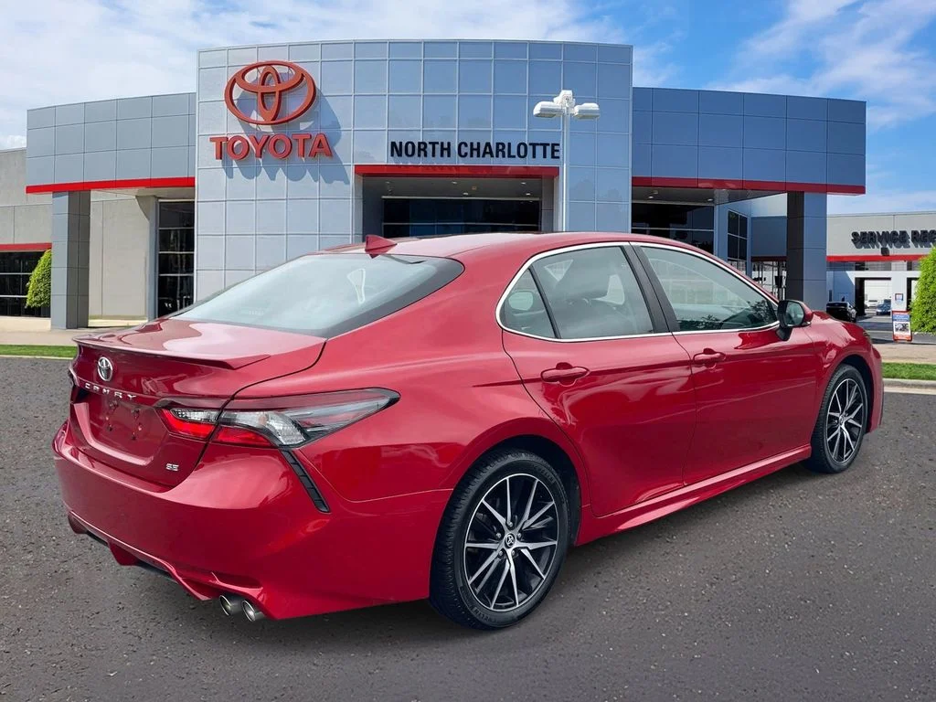Certified Used 2023 Red Toyota SE image 8