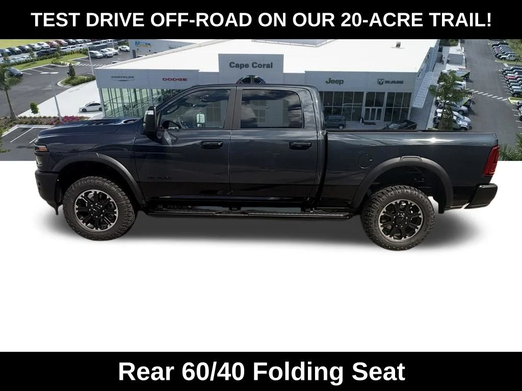 New 2026 Forged Blue Metallic Exterior Paint RAM Rebel image 9