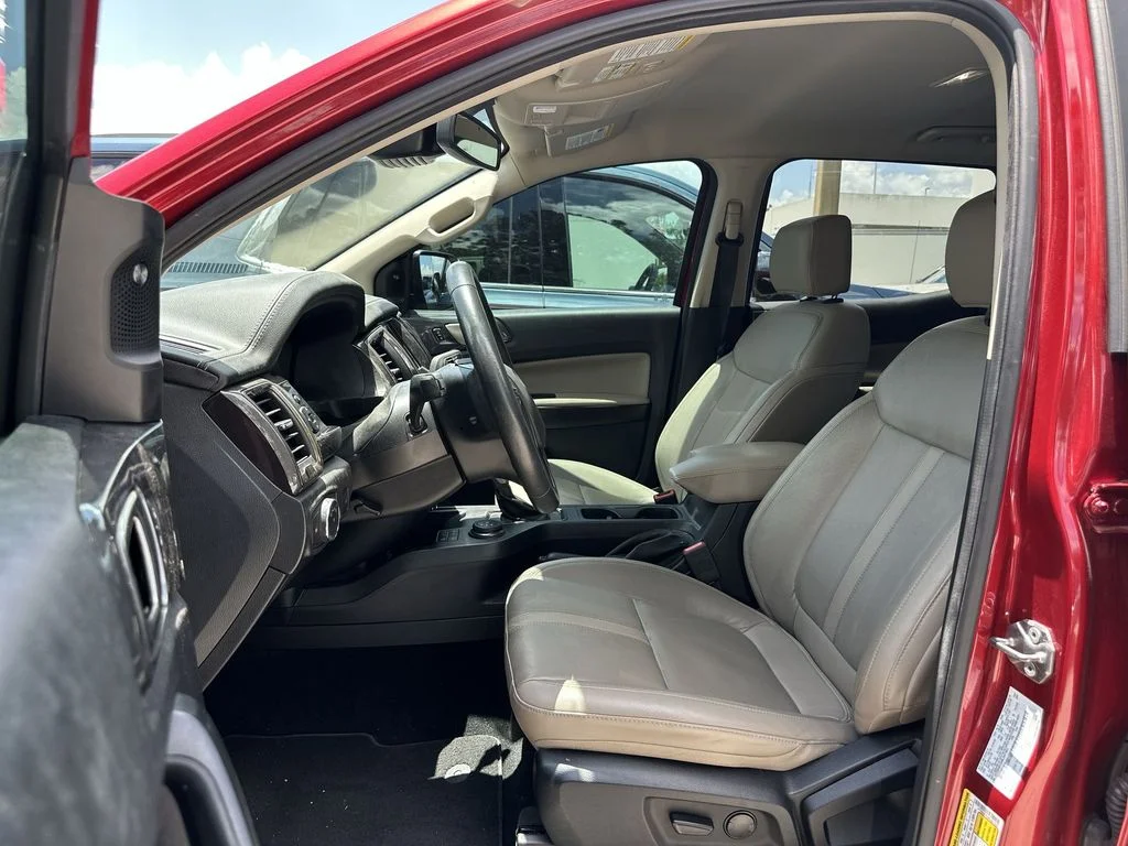 Used 2021 Rapid Red Metallic Tinted Clearcoat Ford LARIAT image 2