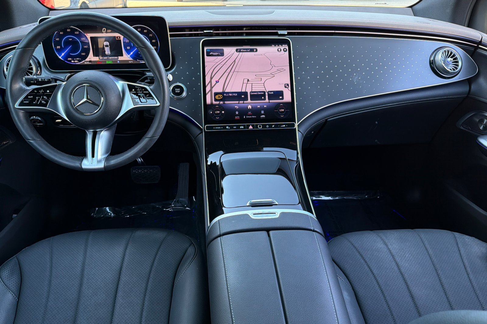 Certified 2023 Mercedes-Benz EQE SUV Base with VIN 4JGGM2BB0PA035649 for sale in Laguna Niguel, CA