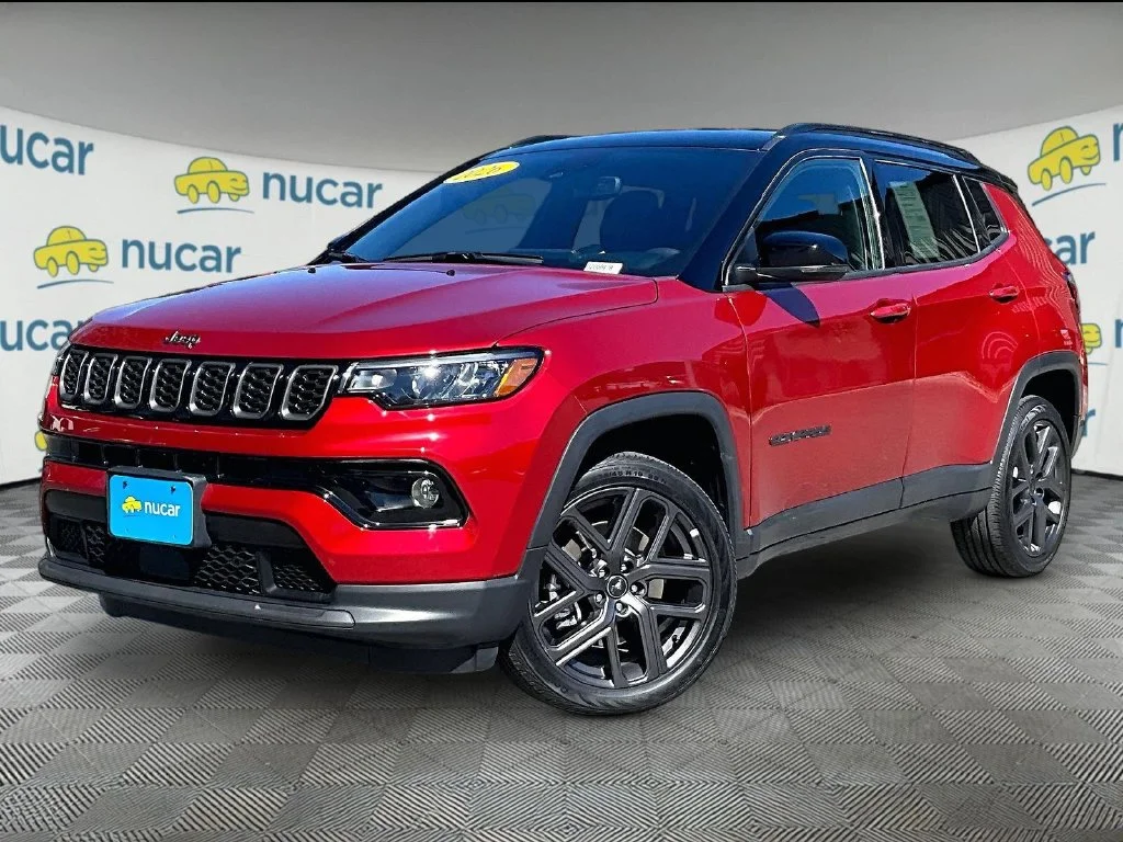 Used 2026 Red Hot Pearlcoat Jeep Limited image 3