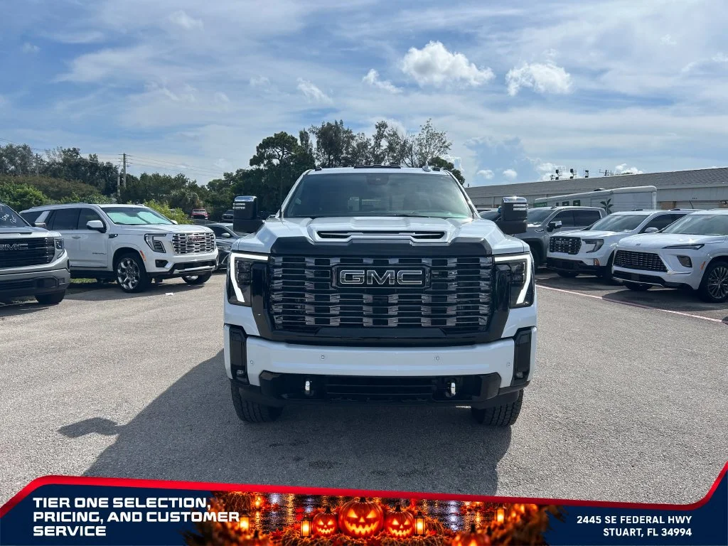 New 2026 Glacier White Tricoat GMC Denali Ultimate image 3