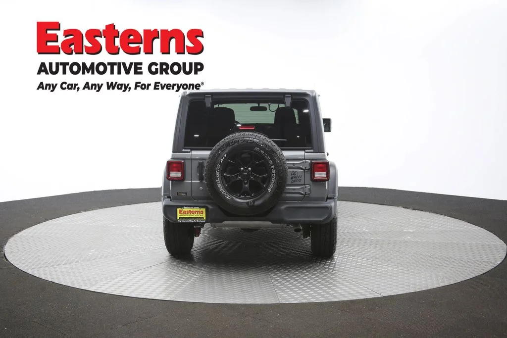 Used 2021 Gray Jeep Unlimited Willys image 34