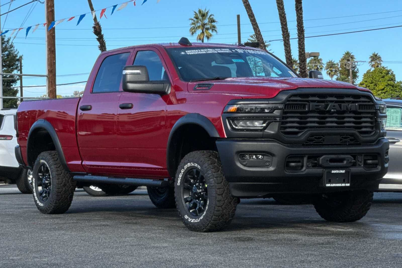New 2026 Molten Red Pearl-Coat Exterior Paint RAM TRADESMAN image 2
