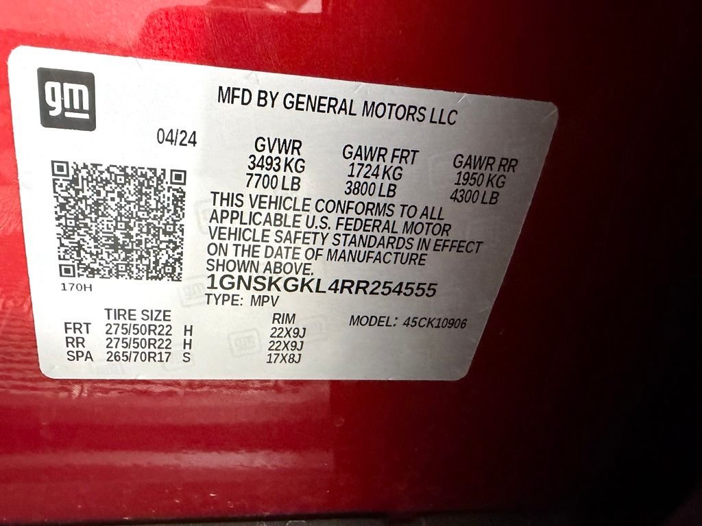 Certified Used 2024 Red Chevrolet High Country image 37
