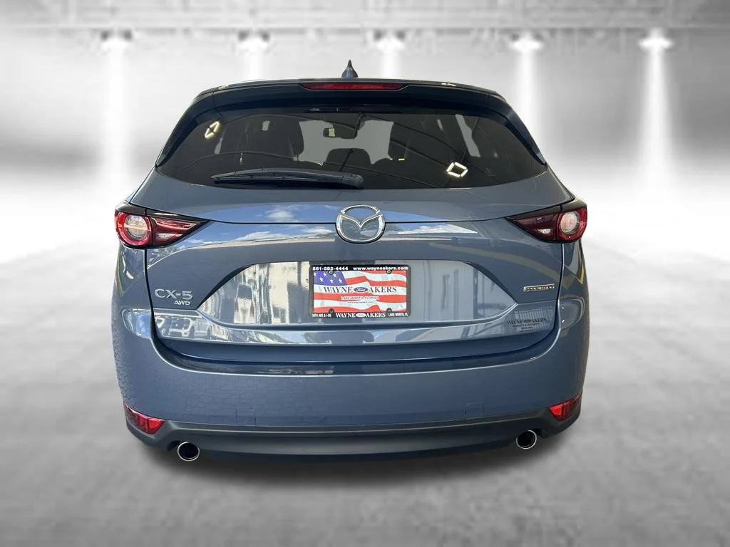 Used 2021 Polymetal Gray Metallic Mazda Carbon Edition image 5