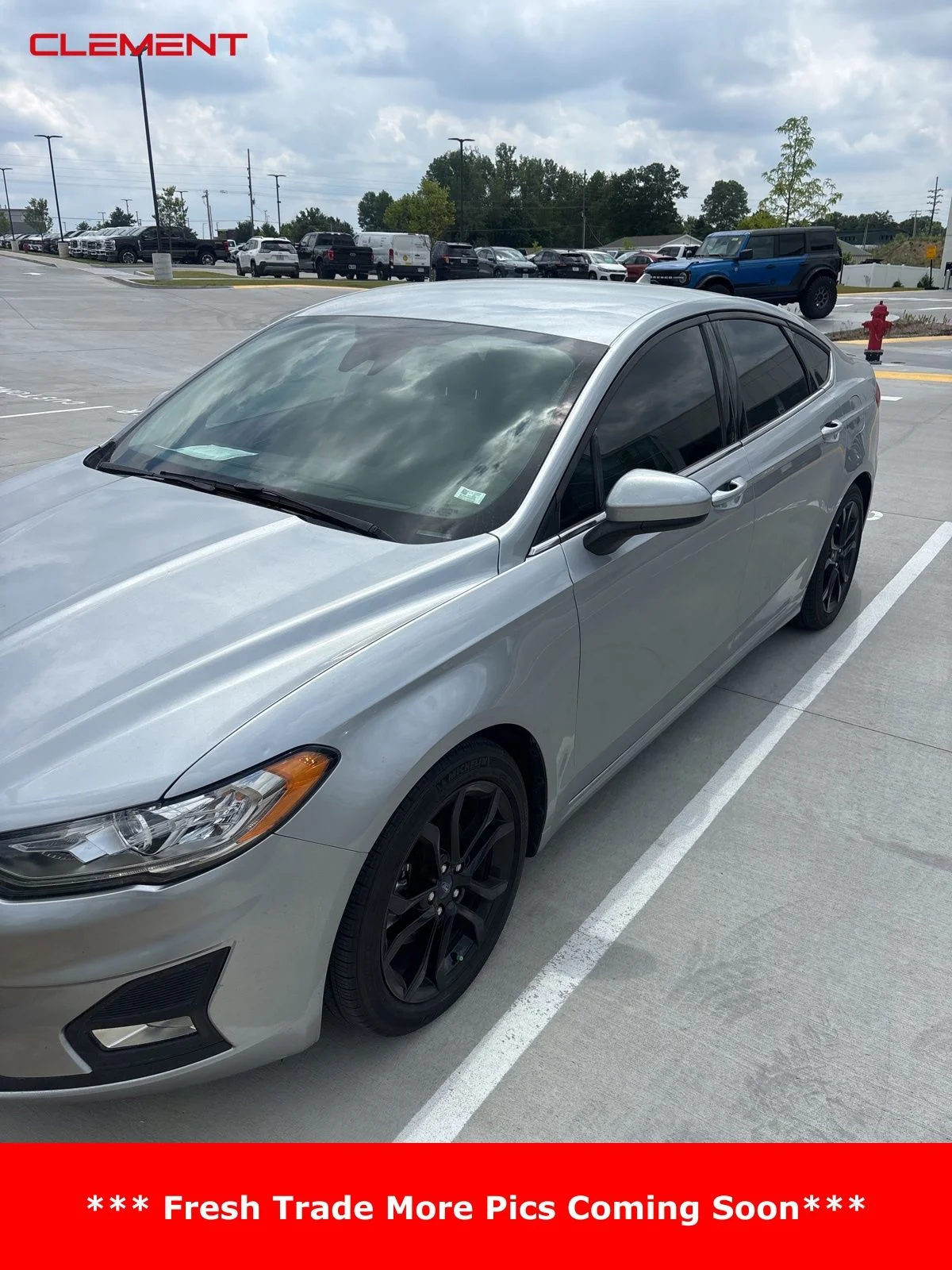 Certified Used 2020 Silver Metallic Ford SE image 4