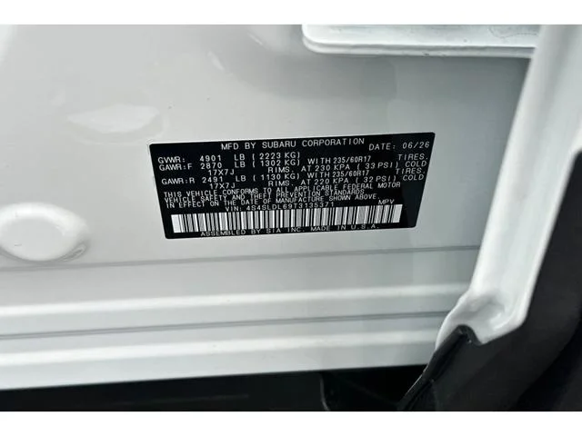 New 2026 CRYSTAL WHITE PEARL Subaru Wilderness image 52