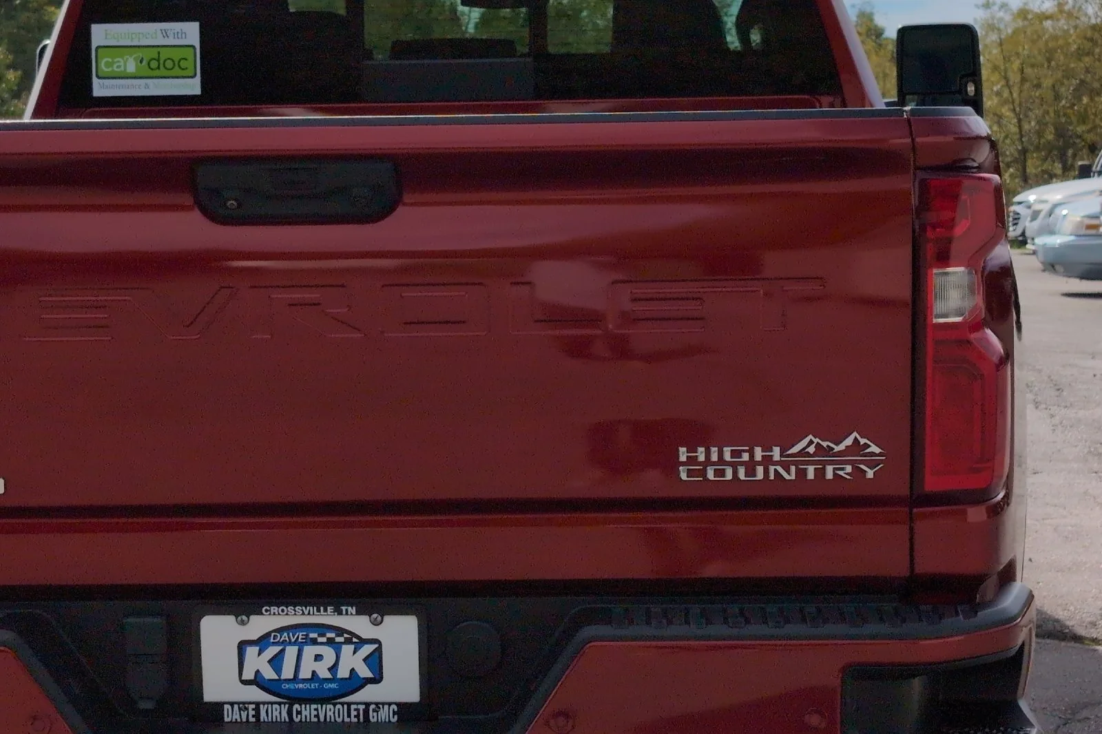 Used 2022 CHERRY RED TINTCOAT Chevrolet High Country image 28