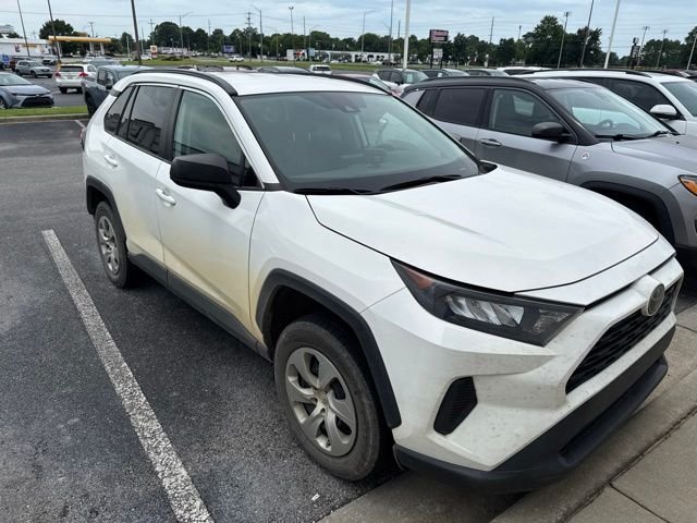 Used 2021 White Toyota LE image 4