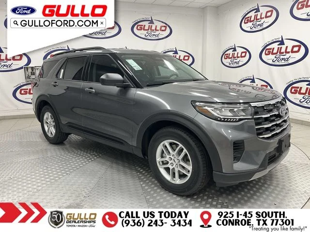 New 2026 Carbonized Gray Metallic Ford Active image 1