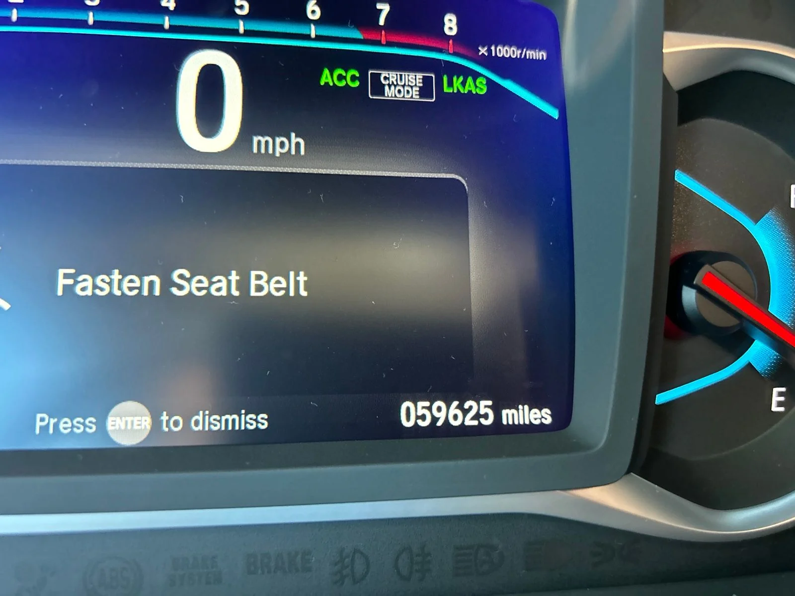 Used 2021 Platinum White Pearl Honda EX-L image 9