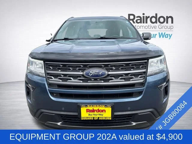 Used 2018 Blue Metallic Ford XLT image 2