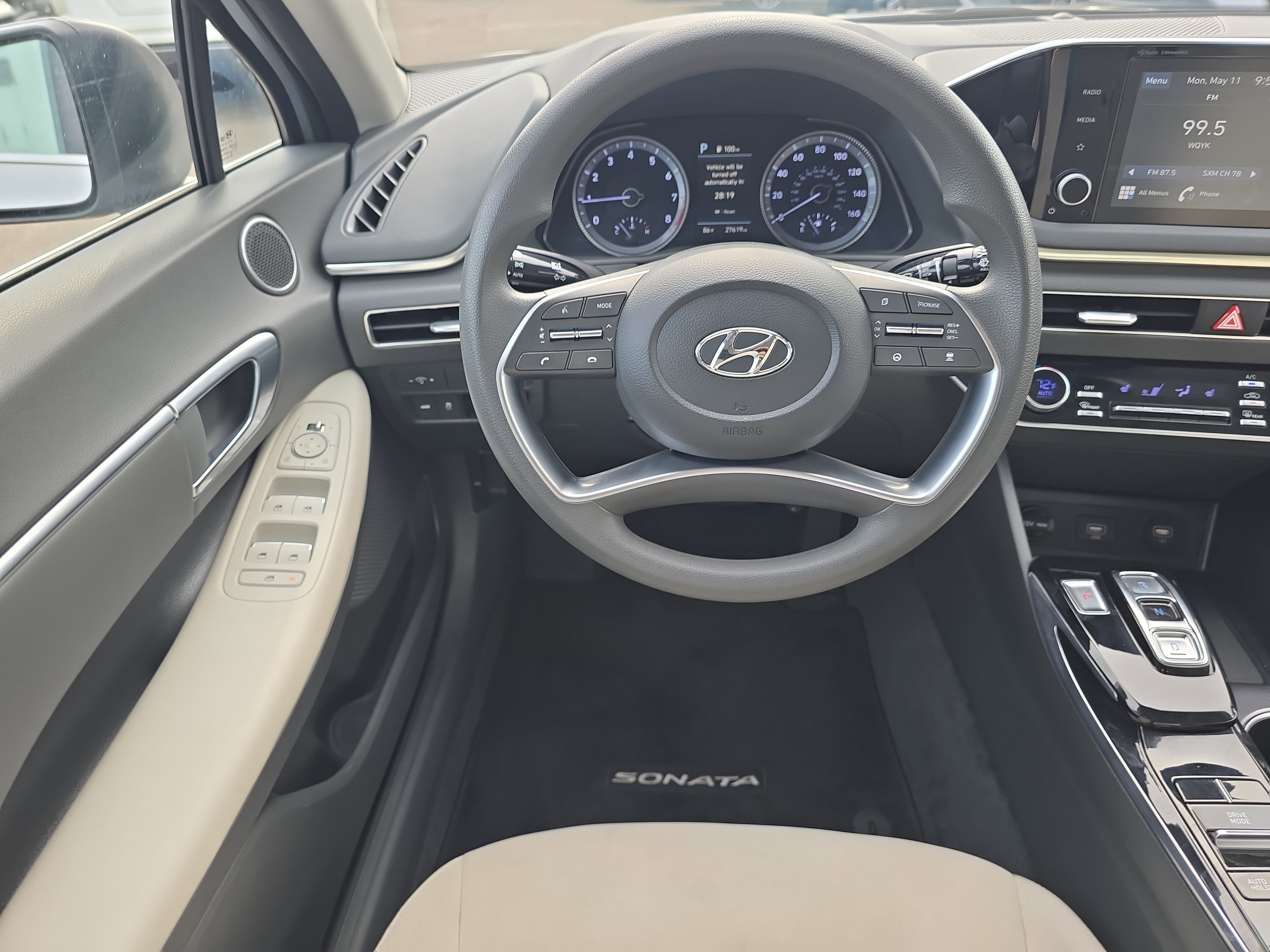Used 2021 Shimmering Silver Pearl Hyundai SEL image 13