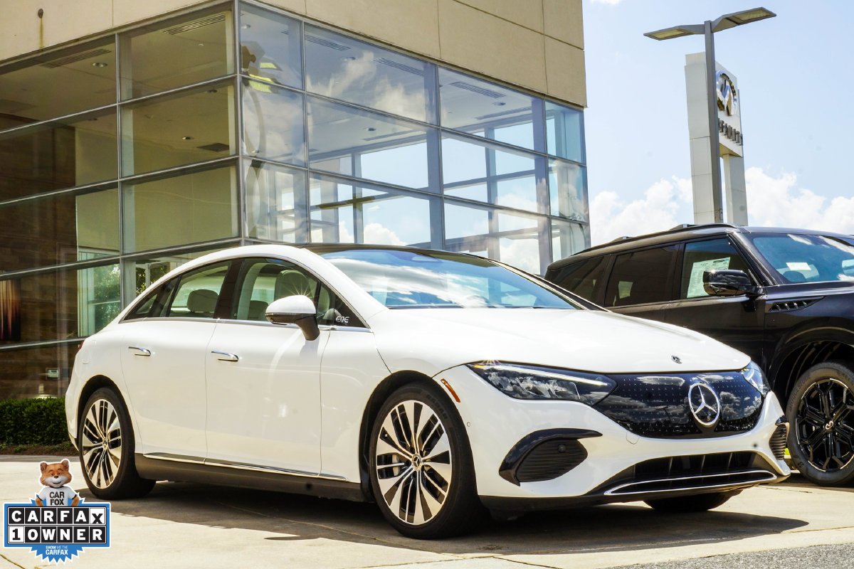 Used 2023 White Mercedes-Benz 350+ Sedan image 4