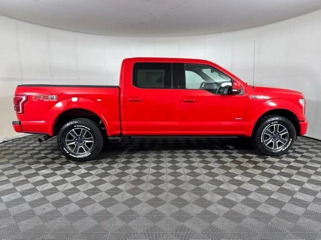 Used 2015 Race Red Ford Lariat image 2