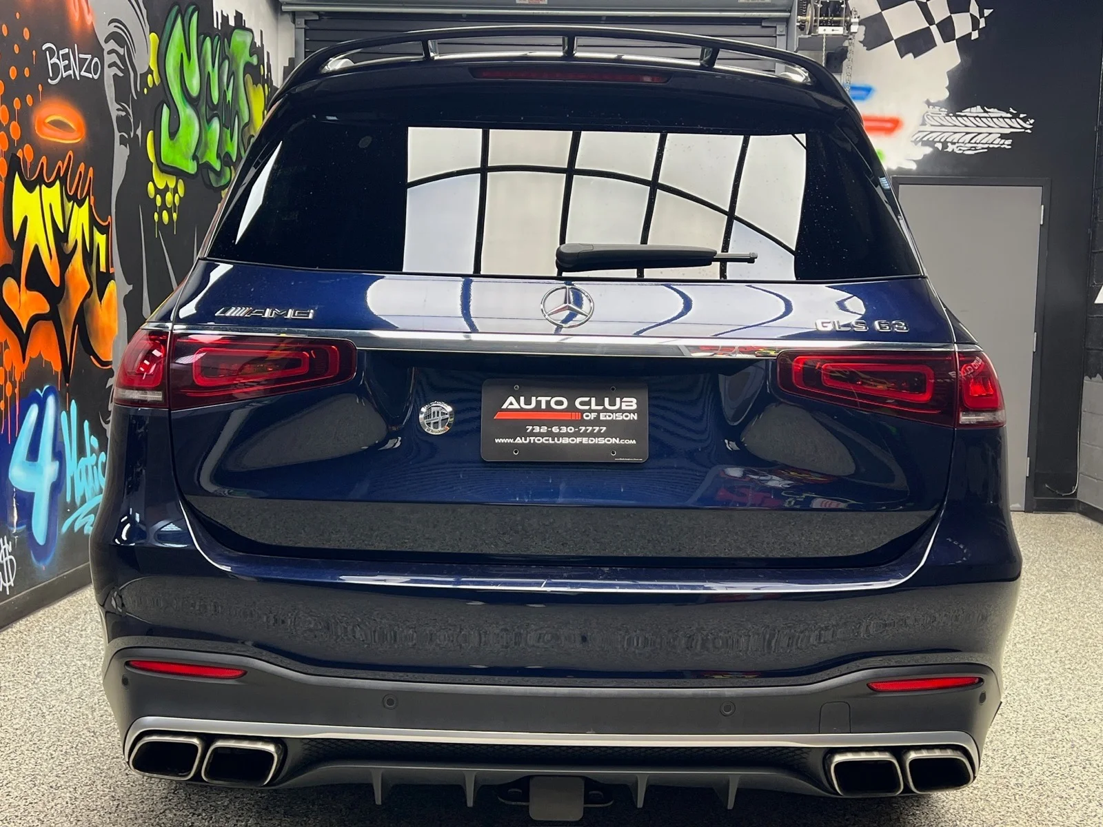 Used 2021 Lunar Blue Metallic (890) Mercedes-Benz AMG® GLS 63 image 5