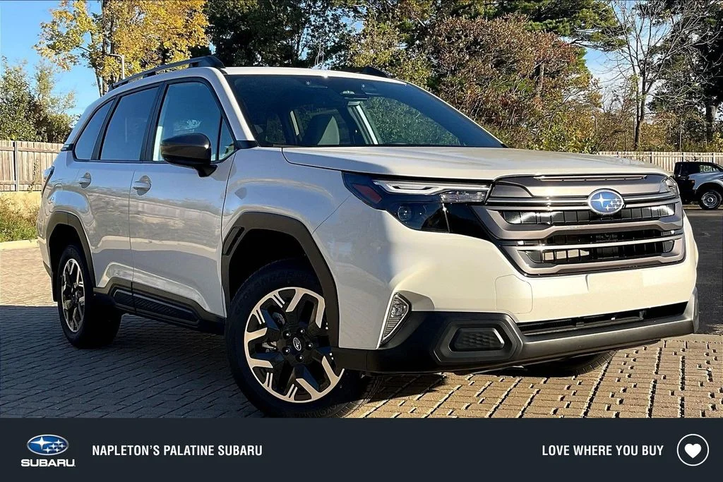 New 2026 CRYSTAL WHITE PEARL Subaru Premium image 1