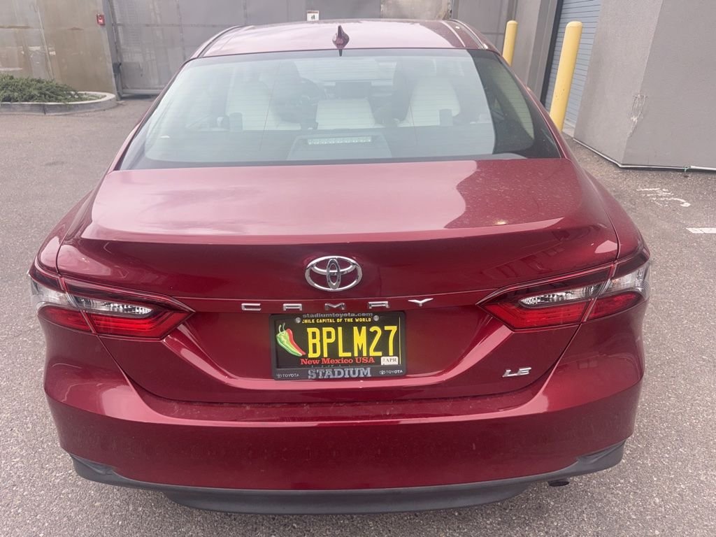 Used 2022 Red Toyota LE image 8