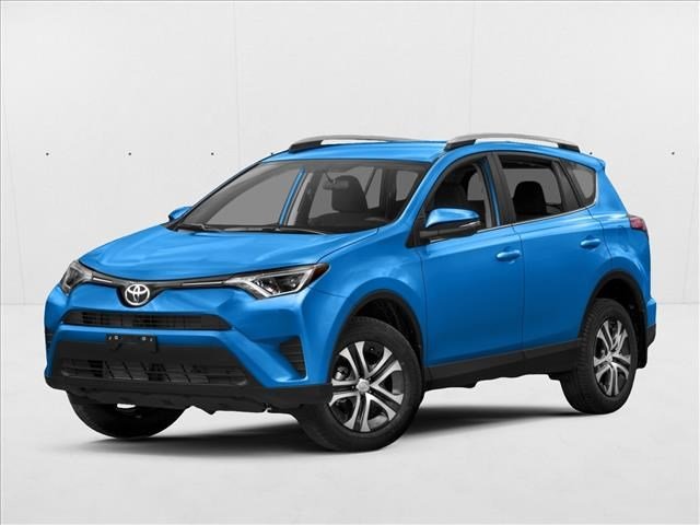 Used 2018 Electric Storm Blue Toyota LE image 1