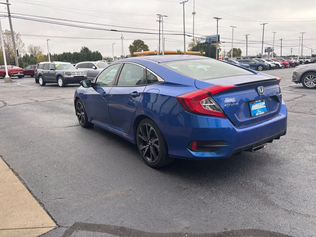 Used 2021 Blue Honda Sport image 7