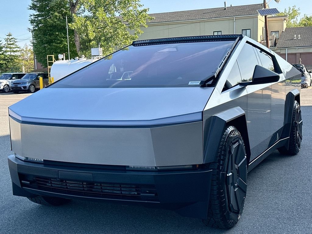 Used 2024 Stainless Steel Tesla Cyberbeast image 1