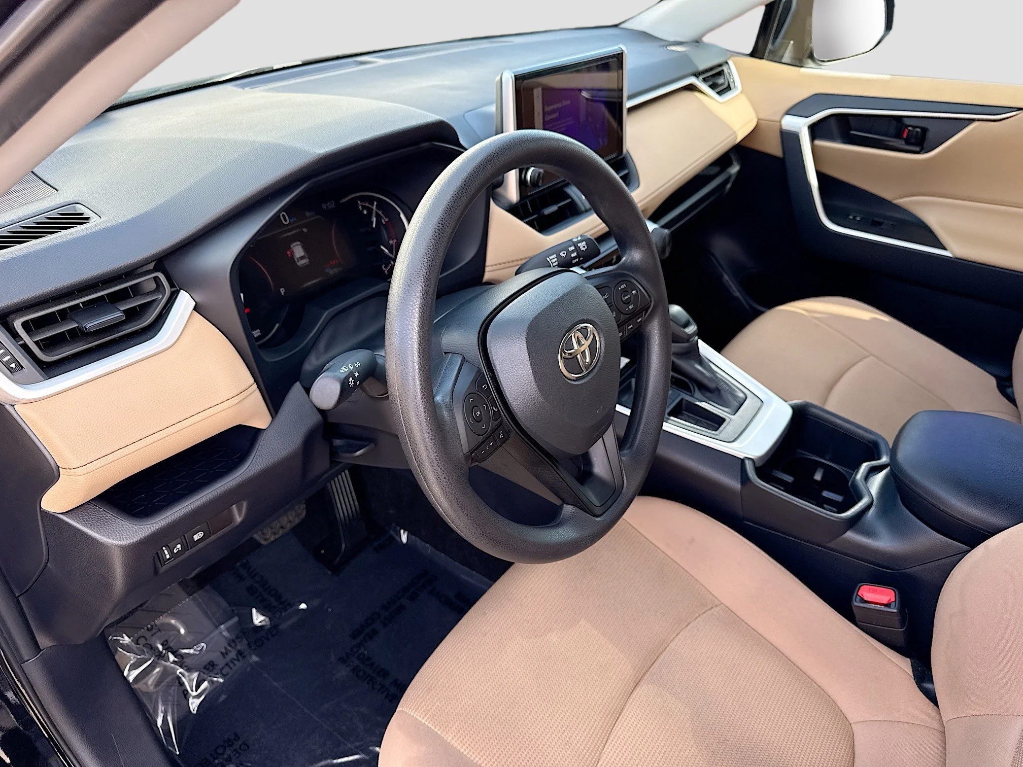 Used 2025 Midnight Black Metallic Toyota LE image 25