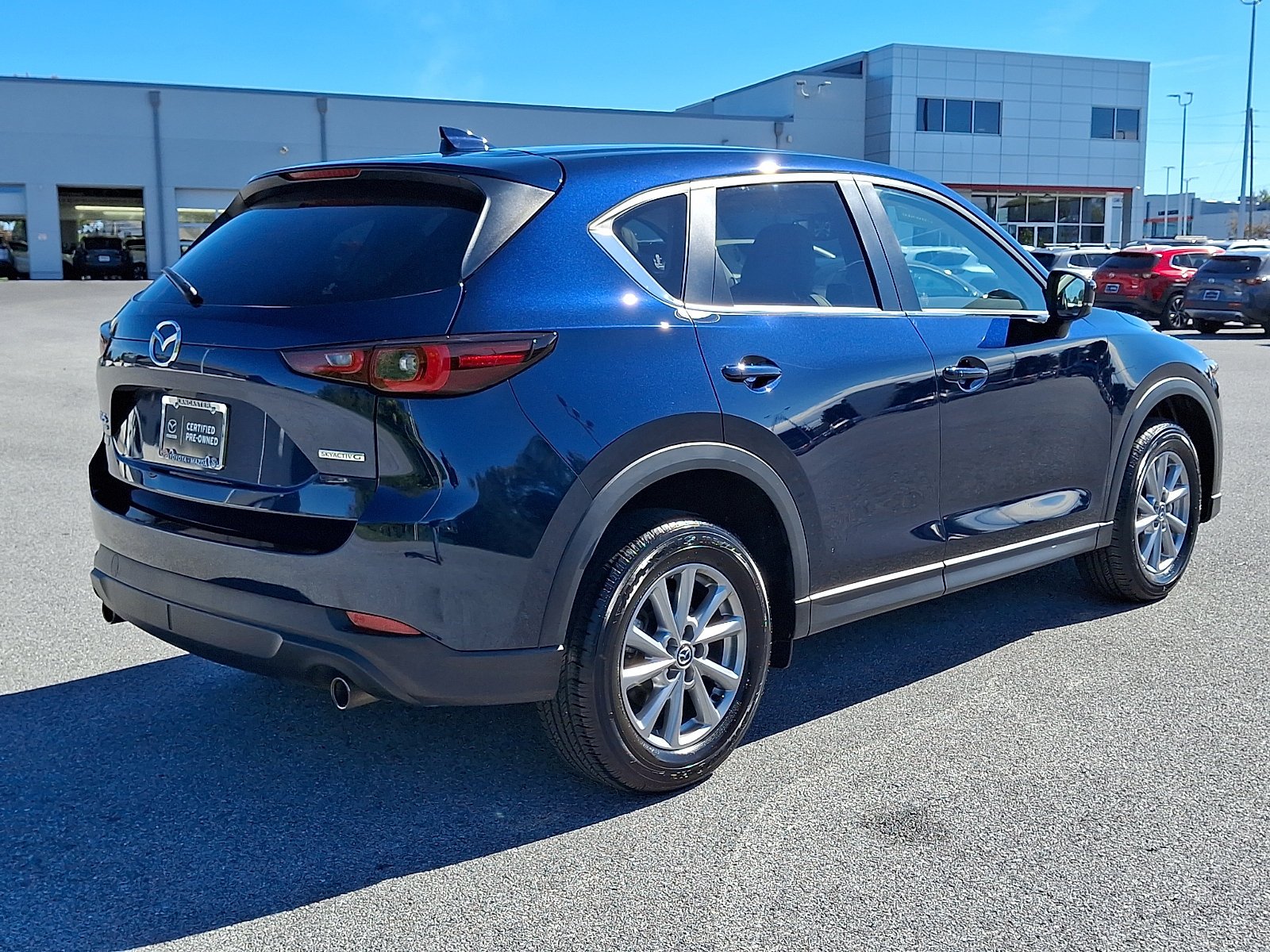Certified Used 2023 Deep Crystal Blue Mica Mazda 2.5 S Preferred Package image 7