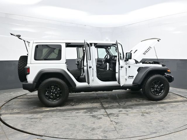 Used 2020 White Jeep Unlimited Willys image 54