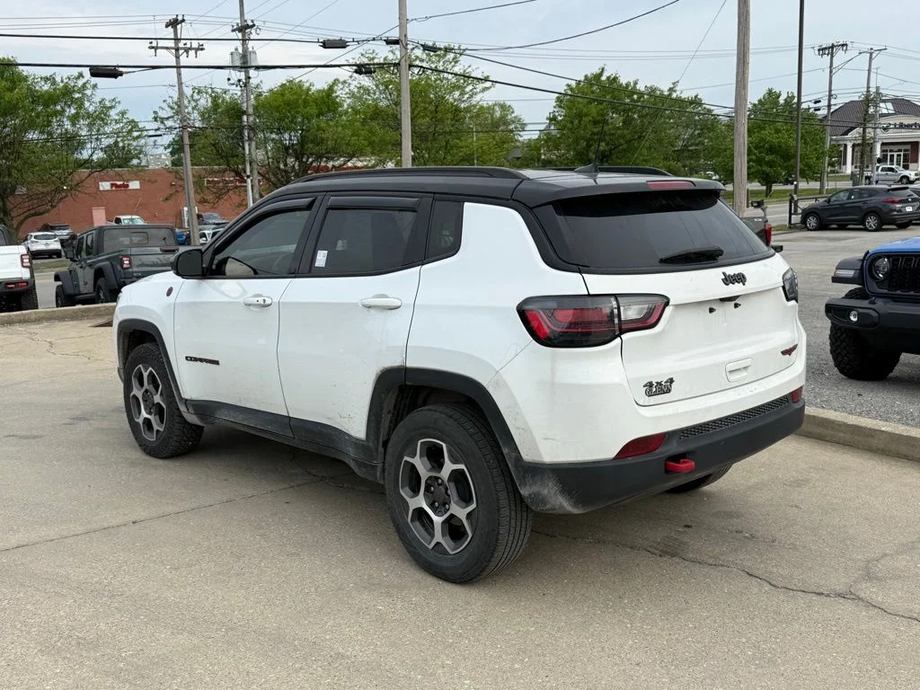 Used 2022 White Jeep Trailhawk image 8