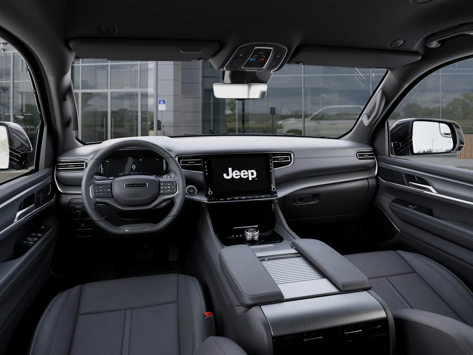 New 2026 Bright White Clear-Coat Exterior Paint Jeep 4x2 image 40