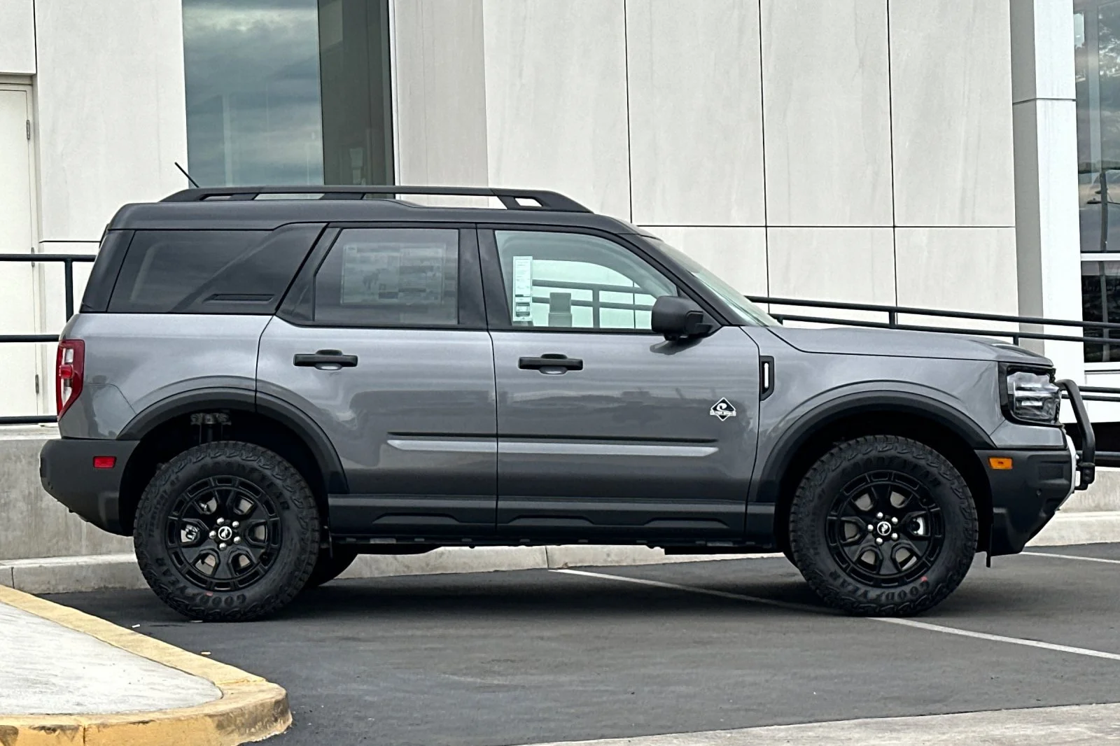 New 2025 Carbonized Gray Metallic Ford Outer Banks® image 2