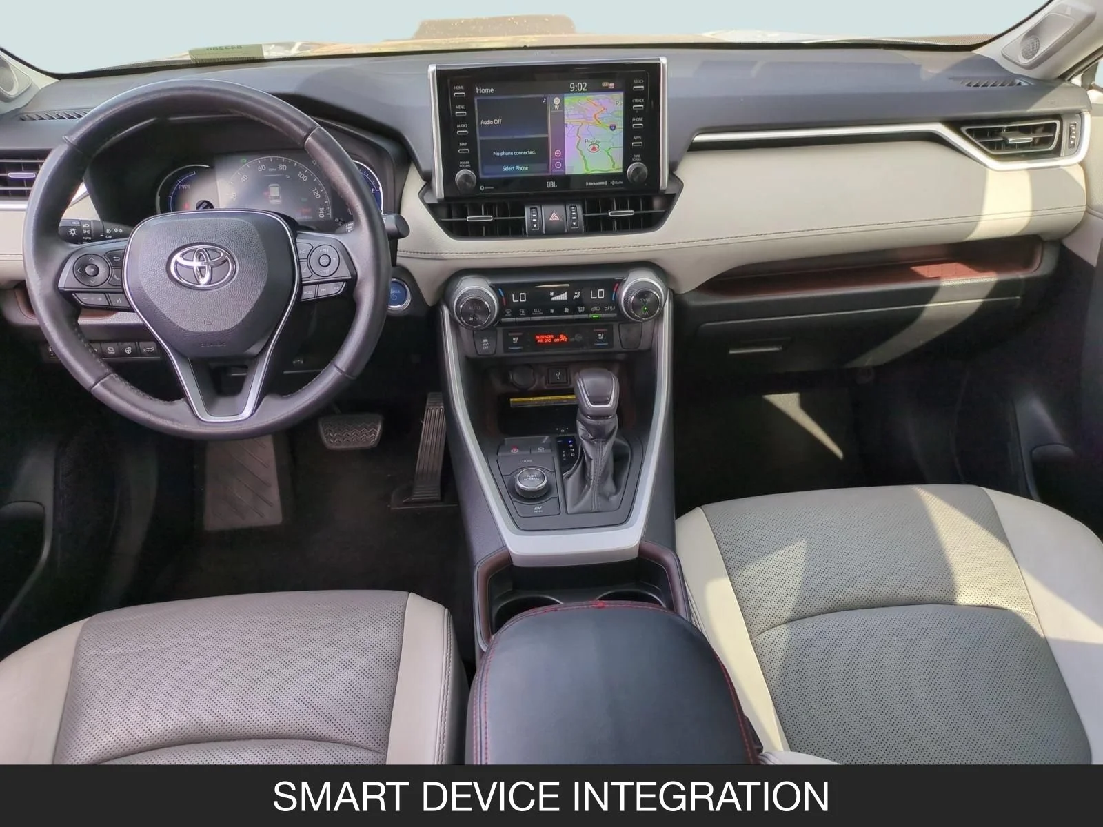 Used 2021 Silver Sky Metallic Toyota Hybrid Limited image 13