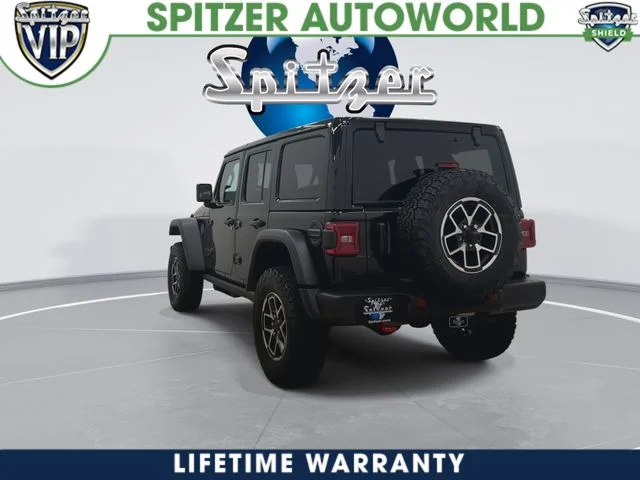New 2026 Black Clear-Coat Exterior Paint Jeep Rubicon image 8